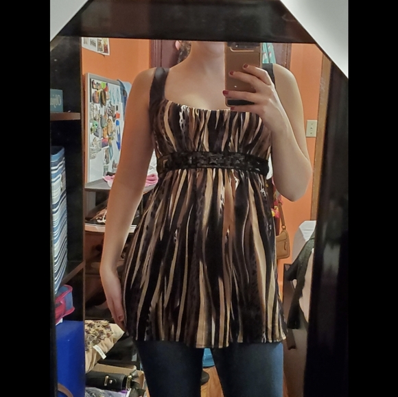 Brown Blouse - Picture 1 of 4